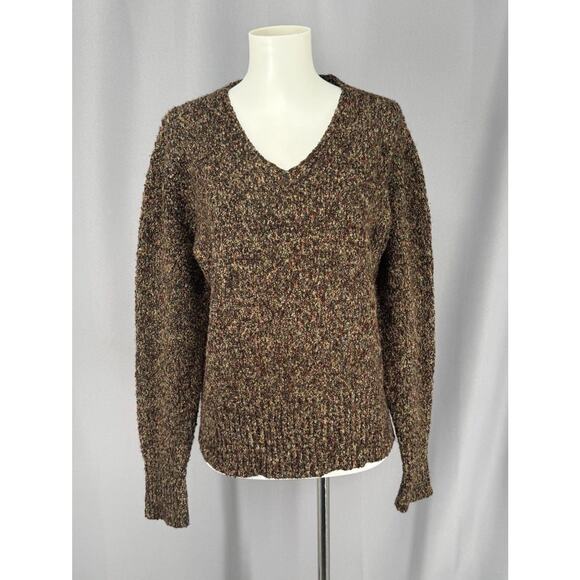 Royal Robbins Sweaters - Royal Robbins Sweater Women Large Brown Acrylic Poly Cabincore Goblincore Cozy